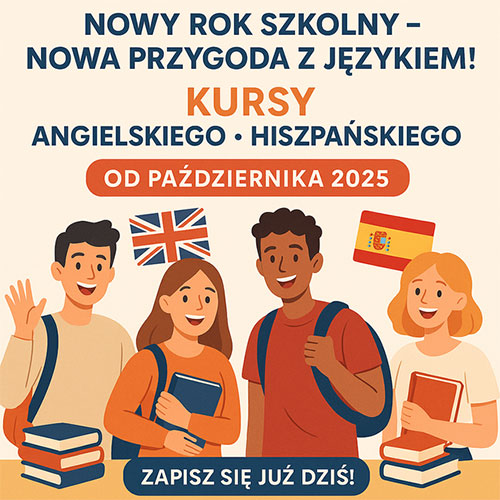 Nowy rok szkolny angielski hiszpański 2025